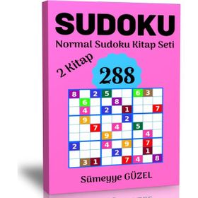 Orta Derece Sudoku Kitap Seti 2 Kitap Enine Boyuna Eğitim