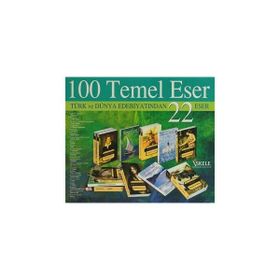 Orta - Lise 100 Temel Eser 22 Kitap Kutulu - danyel defo semsipasazade sezai Evliya Çelebi guztave flaubert ivan sergevic turgenyev Beydeba Honore de Balzac miguel de cervantes saavedra saavedra Ahmet Hikmet Müftüoğlu nikolay vasilievich gogol Johann Wo