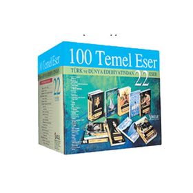Orta - Lise 100 Temel Eser 22 Kitap Kutulu - danyel defo semsipasazade sezai Evliya Çelebi guztave flaubert ivan sergevic turgenyev Beydeba Honore de Balzac miguel de cervantes saavedra saavedra Ahmet Hikmet Müftüoğlu nikolay vasilievich gogol Johann Wo