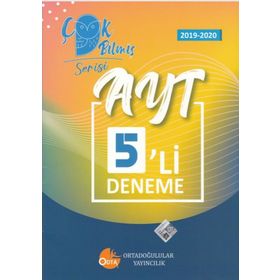 Ortadoğulular Yayıncılık 2019 2020 Ayt 5 Li Deneme Seti