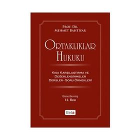 ORTAKLIKLAR HUKUKU - MEHMET BAHTIYAR