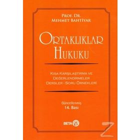 ORTAKLIKLAR HUKUKU - MEHMET BAHTIYAR