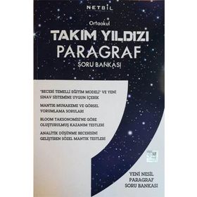 Ortaokul Paragraf Soru Bankası-Netbil Yayınları