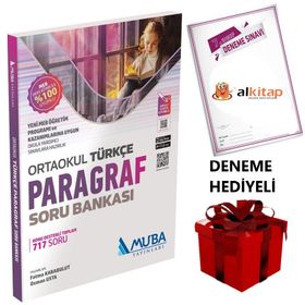 Ortaokul Türkçe Paragraf Soru Bankası Muba Yayınları