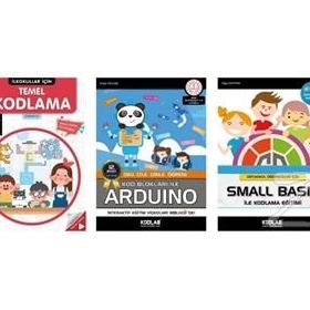 Ortaokullar İçin Kodlama Seti (3 Kitap Takım) -Kolektif