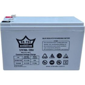 Ortec 12 V 7 Ah Beyaz Kuru Akü