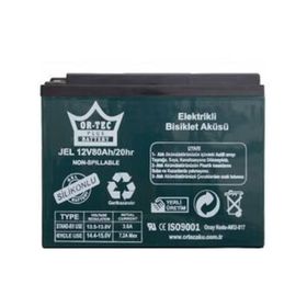 Ortec 12 V 80 Ah Elektrikli Bisikletler İçin Jel Akü