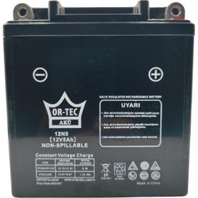 Ortec 12N5L-BS 12V 5Ah Motosiklet Aküsü