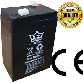 Ortec 6V 4Ah Bakımsız Kuru Akü