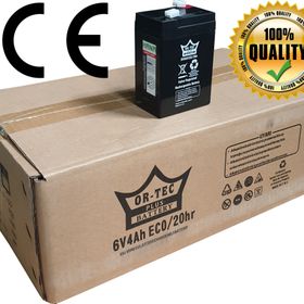 Ortec 6V 4Ah Bakımsız Kuru Akü