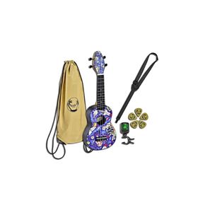 Ortega K2-SP Spaceman Keiki Sopranino Ukulele Set