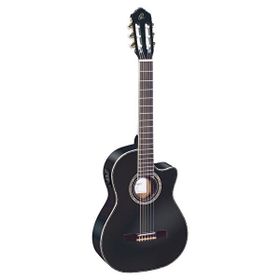 Ortega RCE141BK Siyah Elektro Klasik Gitar