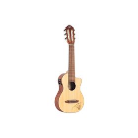 Ortega RGL5CE Laser Engraved Motif Elektro Klasik Travel Gitar