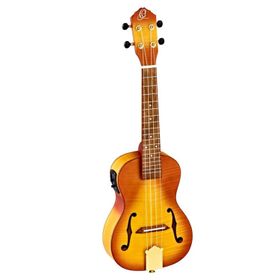 Ortega RUSL-HSB Elektro Concert Bal Rengi Ukulele