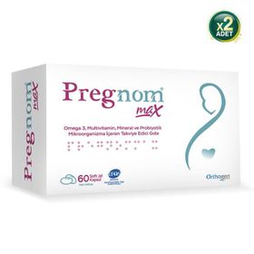 Orthogen Pregnom Max 60 Kapsül