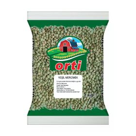 Orti 1 kg Yeşil Mercimek