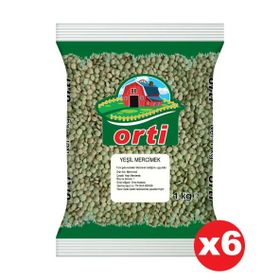 Orti 1 kg Yeşil Mercimek