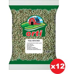 Orti 1 kg Yeşil Mercimek