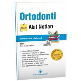 Ortodonti Akıl Notları - Güneş Tıp Kitabevi
