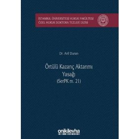 Örtülü Kazanç Aktarımı Yasağı - Arif Duran