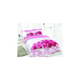 Örtüm Aşk Çift Kişilik Uyku Seti - Pembe