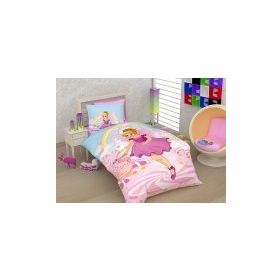 Örtüm Pink Girl Tek Kişilik Pembe Ranforce Uyku Seti