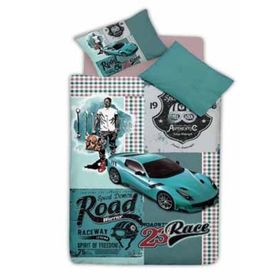 Örtüm Raceway Tek Kişilik Yatak Örtüsü