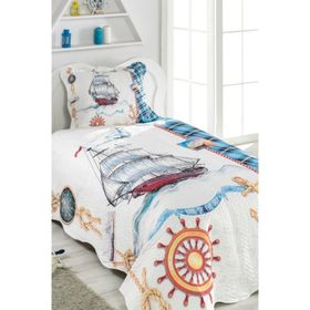 Örtüm Sailor Tek Kişilik Yatak Örtüsü