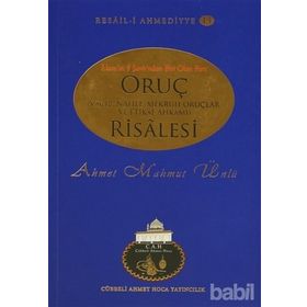 ORUÇ RISALESI - AHMET MAHMUT ÜNLÜ
