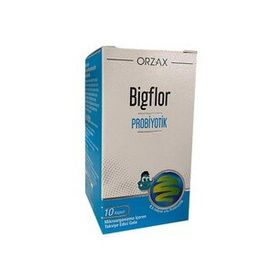 Orzax Bigflor Probiyotik 10 Kapsül