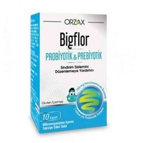 Orzax Bigflor Probiyotik Mikroorganizma 10 Kapsül
