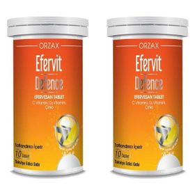 Orzax Efervit Defence Vitamin C 10 Efervesan Tablet