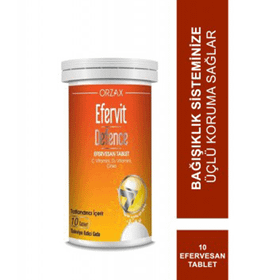 Orzax Efervit Defence Vitamin C 10 Efervesan Tablet