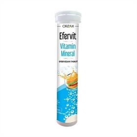Orzax Efervit Multivitamin 20 Efervesan Tablet