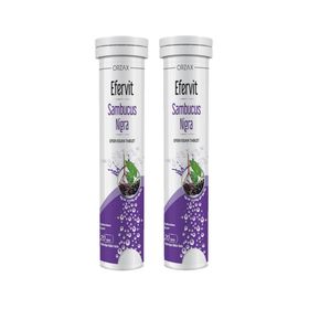 Orzax Efervit Sambucus Nigra 2x20 Efervesan Tablet