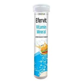 Orzax Efervit Vitamin Mineral 20 Efervesan Tablet