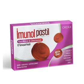 Orzax İmunol 12 Adet Pastil
