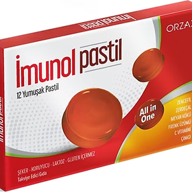 Orzax İmunol 2x12 Pastil