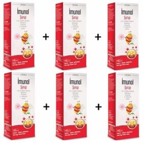 Orzax İmunol Ballı Çilek Aromalı 150 ml Şurup