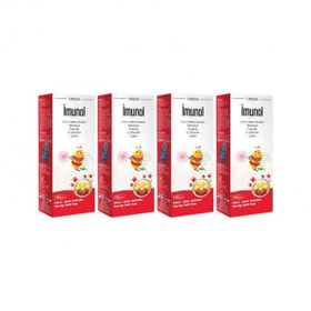 Orzax Imunol Ballı Çilek Aromalı 4x150 ml Sıvı