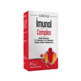 Orzax İmunol Complex Beta Glukan 30 Kapsül