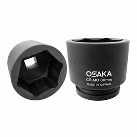 Osaka 1 inç 80 mm Altı Köşe Havalı Lokma