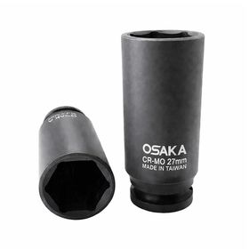 Osaka 1/2 27 mm Altı Köşe Havalı Derin Lokma