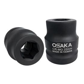 Osaka 22 mm Altı Köşe Havalı Derin Lokma