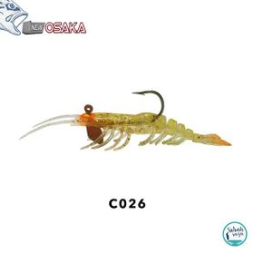 Osaka C026 Caridina Shrimp 7.62 cm 6.5 gr Silikon karides