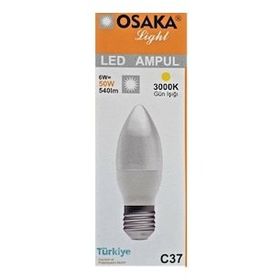 Osaka E27 10'Lu 6W Led Günışığı Ampul