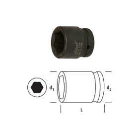 Osaka Tool LN12D19 1/2 inç 19 mm Havalı Derin Lokma