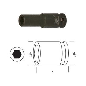 Osaka Tool LN12Y14 1/2 inç 14 mm Havalı Yıldız Lokma