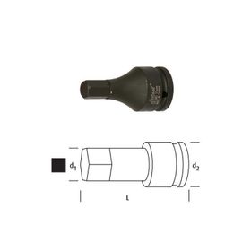 Osaka Tool LN1A30 1 inç 30 mm Havalı Alllen Lokma
