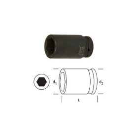 Osaka Tool LN34D46 3/4 inç 46 mm Havalı Derin Lokma
